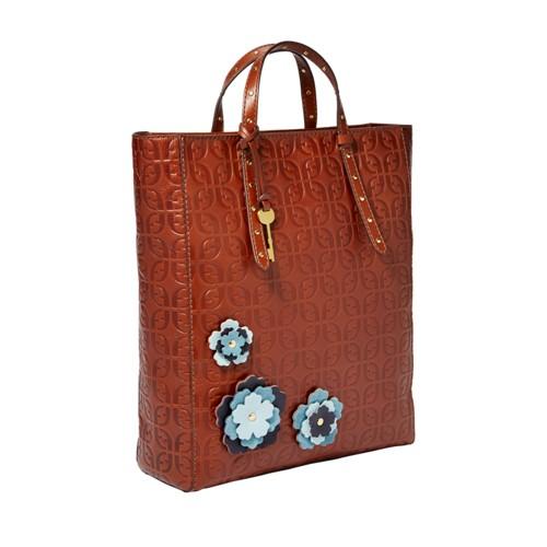 Fossil Camilla Convertible Backpack  Handbags Brown Multi- Zb7773914