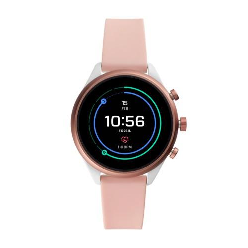 Fossil Fossil Sport Smartwatch - Blush Silicone  Jewelry - Ftw6022