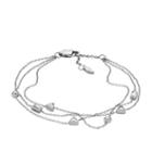 Fossil Multi-strand Beaded Steel Bracelet  Jewelry - Jf02976040
