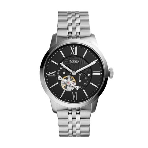 Fossil Townsman Automatic Stainless Steel Watch Jewelry - Me3107