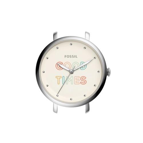 Fossil Jacqueline Three-hand Date Stainless Steel Watch Case  Jewelry - C141021