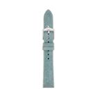 Fossil 18mm Steel Blue Leather Watch Strap   - S181348