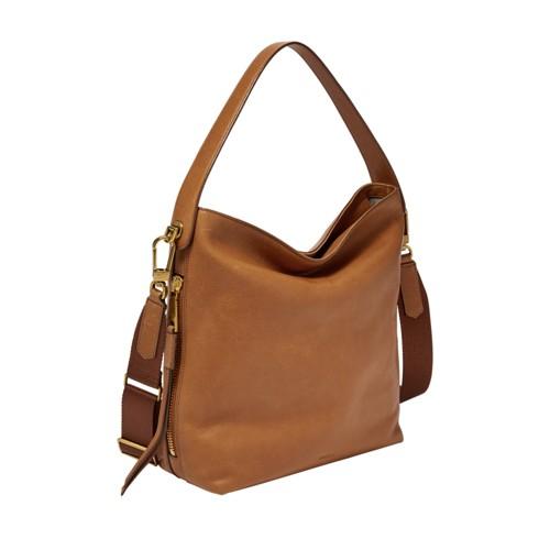 Fossil Maya Hobo  Handbags Tan- Zb6979231