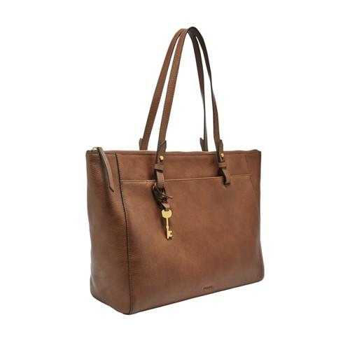 Fossil Rachel Tote  Handbag Brown- Zb7507200