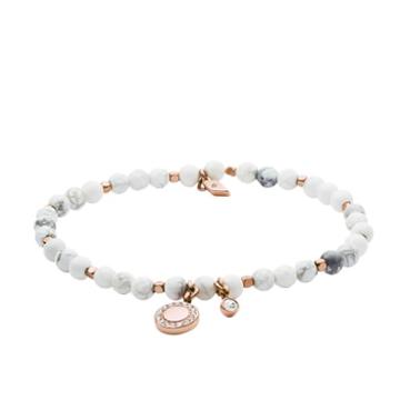 Fossil Howlite Bracelet  Jewelry - Ja6934791