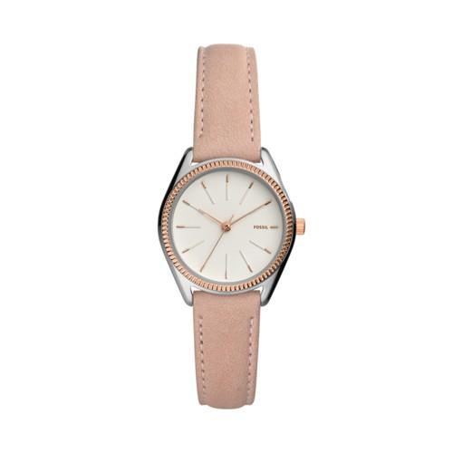Fossil Devyn Three-hand Nude Leather Watch  Jewelry - Es4574