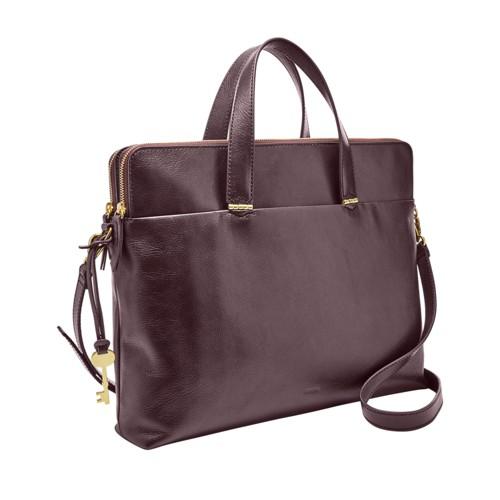 Fossil Bridgitte Laptop Bag  Handbag Fig- Zb7583503