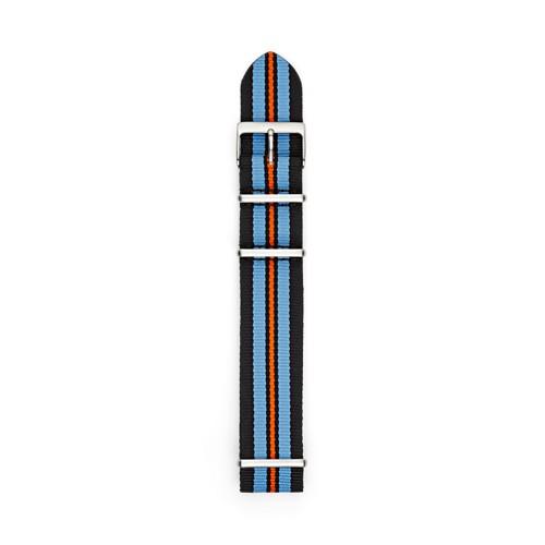 Fossil 22mm Stripe Polyester Watch Strap   - S221200