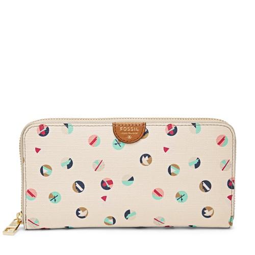 Fossil Sydney Zip Clutch Sl6696189 Wallet