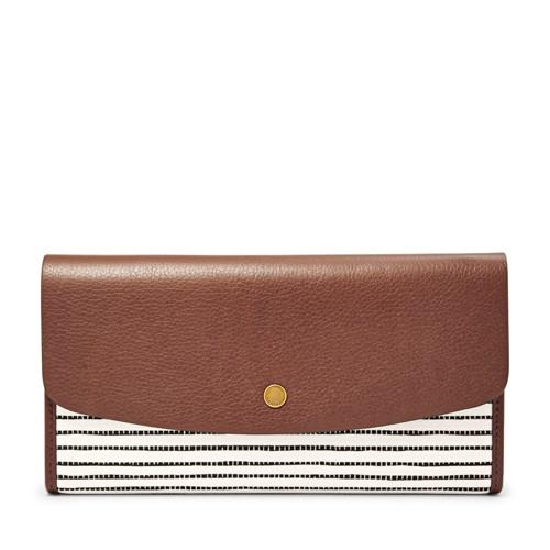 Fossil Haven Pvc Large Flap Sl6951080 Wallet