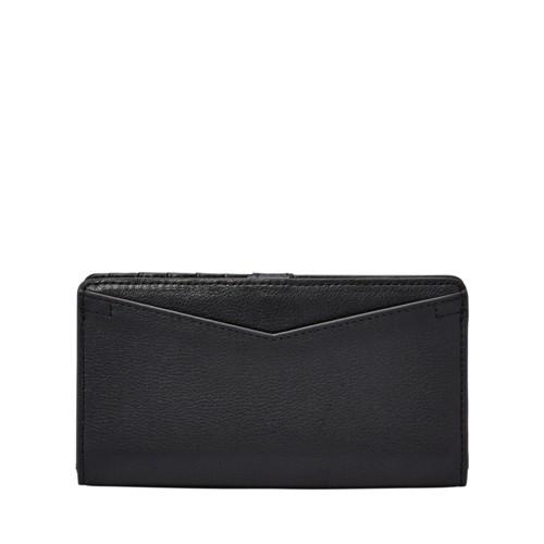 Fossil Caroline Rfid Slim Bifold Wallet  Wallet Black- Sl7353001