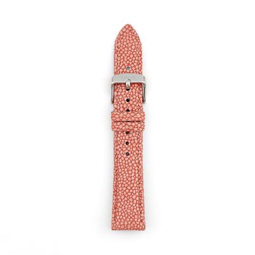 Fossil Leather 18mm Watch Strap - Pink   - S181180