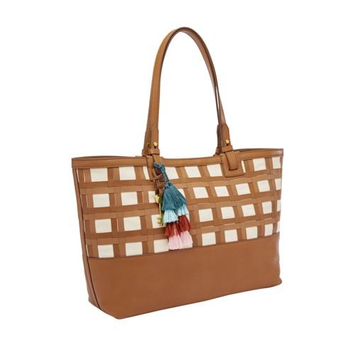 Fossil Rachel Tote  Handbags Tan- Zb7753231