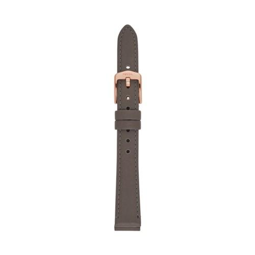 Fossil 14mm Iron Leather Strap   - S141192