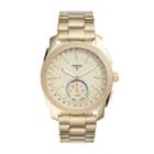 Fossil Hybrid Smartwatch - Q Machine Gold-tone Stainless Steel  Jewelry - Ftw1167