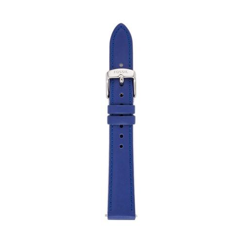 Fossil 16mm Sapphire Leather Watch Strap   - S161014