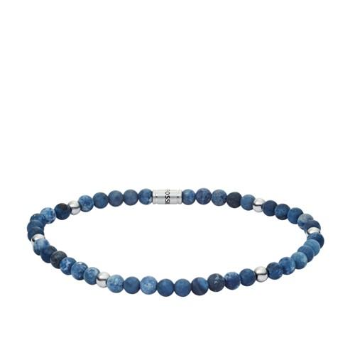 Fossil Blue Semi-precious Bracelet  Jewelry - Jf02835040