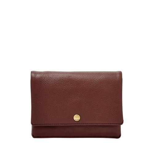 Fossil Aubrey Multifunction  Wallet Henna- Sl7812227