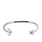 Fossil Anchor Steel Open Cuff  Jewelry - Jf02880040