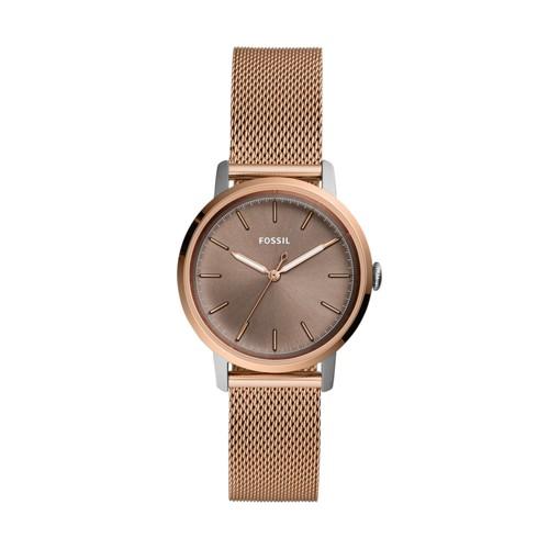 Fossil Neely Three-hand Rose Gold-tone Stainless Steel Watch  Jewelry - Es4468
