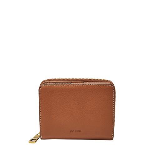 Fossil Emma Rfid Mini Multifunction  Wallet Brown- Sl7323200