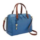 Fossil Rachel Satchel  Handbags Crystal Blue- Zb7256967