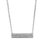 Fossil Bar Stainless Steel Necklace  Jewelry - Jof00426040