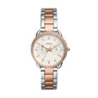 Fossil Tailor Multifunction Two-tone Stainless Steel Watch  Jewelry - Es4396