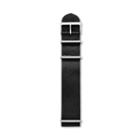 Fossil Saffiano Leather 24mm Watch Strap - Black