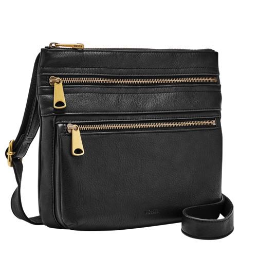 Fossil Explorer Crossbody  Handbag Black- Zb7634001