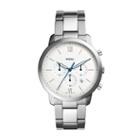 Fossil Neutra Chronograph Stainless Steel Watch  Jewelry - Fs5433