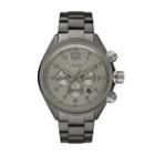 Fossil Flight Chronograph Stainless Steel Watch - Smoke Ch2802 Grey