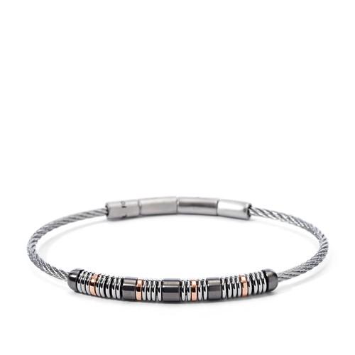 Fossil Tri-tone Rondel Bracelet Jf01655998