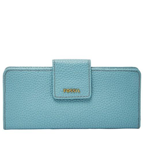 Fossil Madison Slim Clutch Â   Wallet Caribbean- Swl1574981