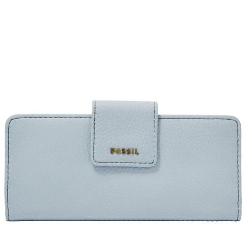Fossil Madison Slim Clutch Â   Wallet Horizon Blue- Swl1574436