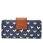 Fossil Madison Slim Clutch  Wallet Floral- Swl3085919