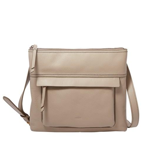 Fossil Aida Crossbody  Handbags Taupe- Shb2011271