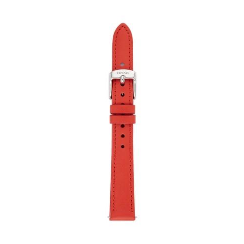Fossil 14mm Tomato Leather Watch Strap   - S141105