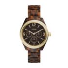 Fossil Caleigh Multifunction Tortoise Acetate Watch  Jewelry - Bq3344