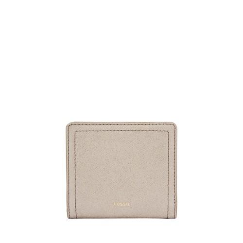 Fossil Logan Small Rfid Bifold  Wallet Champagne- Sl7856699