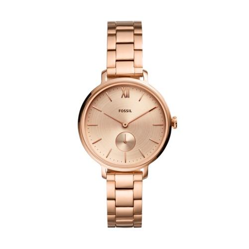 Fossil Kayla Three-hand Rose Gold-tone Stainless Steel Watch  Jewelry - Es4571