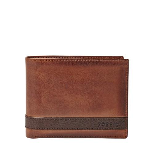 Fossil Quinn Passcase  Accessory Brown- Ml3646200