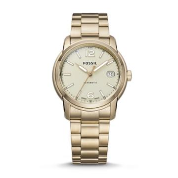Fossil Swiss Fs-5 Series Gold-tone Stainless Steel Watch Fsw1006 Gold