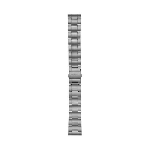 Fossil 22mm Three-row Smoke Stainless Steel Bracelet   - S221438