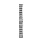 Fossil 22mm Three-row Smoke Stainless Steel Bracelet   - S221438