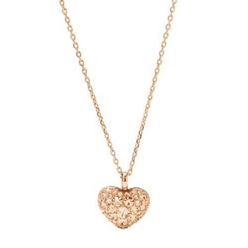 Fossil Glitz Heart Pendant  Accessory - Jf01156791