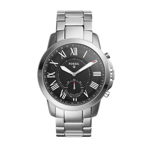 Fossil Refurbished Hybrid Smartwatch - Q Grant Stainless Steel   - Ftw1158j