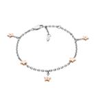 Fossil Star Two-tone Stainless Steel Bracelet  Jewelry - Jof00517998