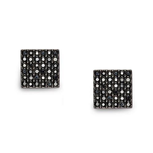 Fossil Square Pav Studs Jf02112793