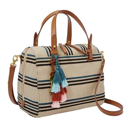 Fossil Rachel Satchel  Handbags Natural- Zb7751101